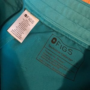 Teal Zamora Figs Joggers Scrubs